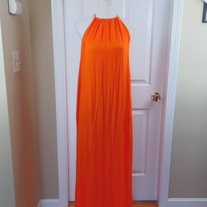 Missguided Halter Neck Maxi Dress